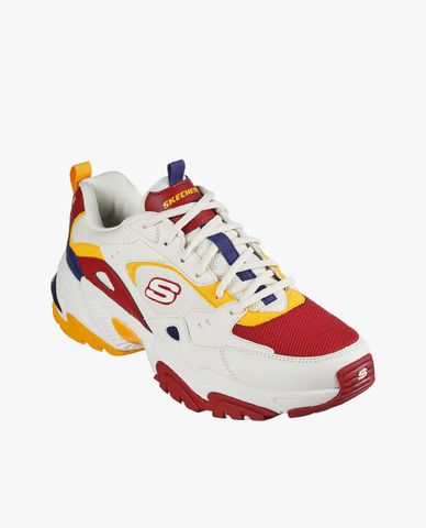  SKECHERS - Giày thể thao nam thắt dây Stamina V2 