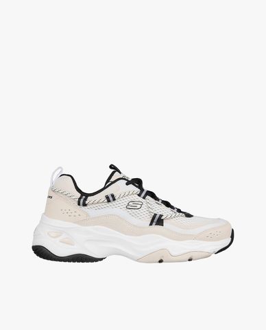  SKECHERS - Giày sneakers nữ cổ thấp thắt dây hiện đại DLites 4.0 