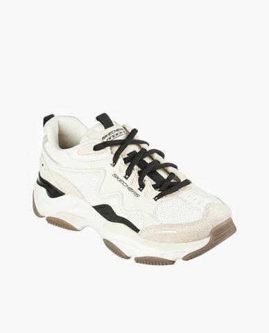  SKECHERS - Giày sneakers nữ cổ thấp Lander S 