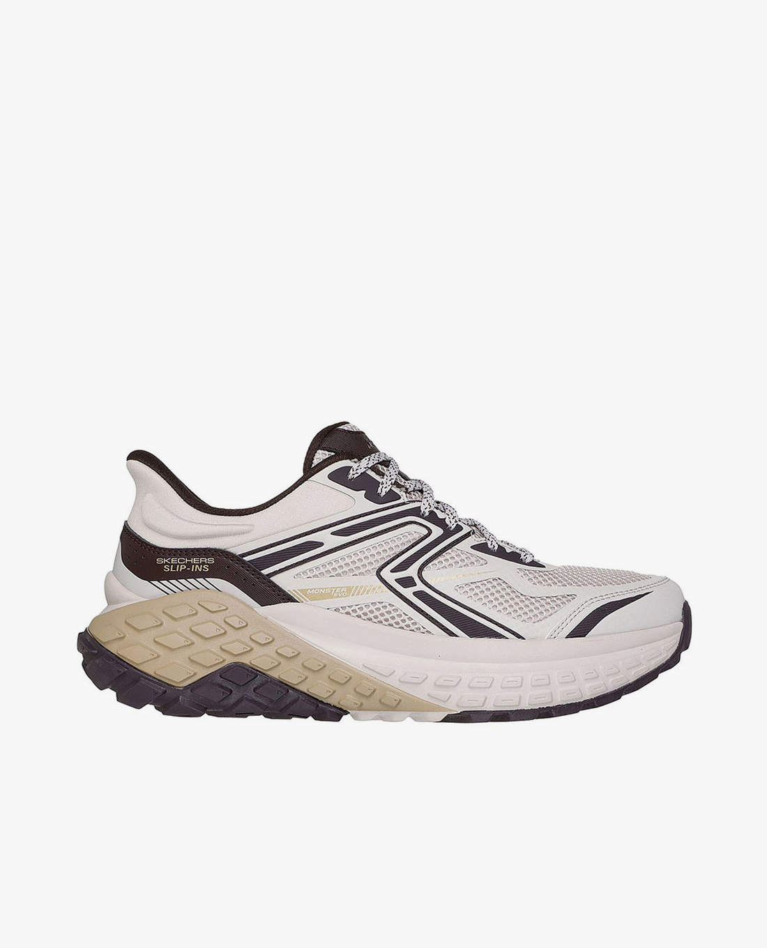 SKECHERS - Giày sneakers nam cổ thấp Monster Evo Kinso