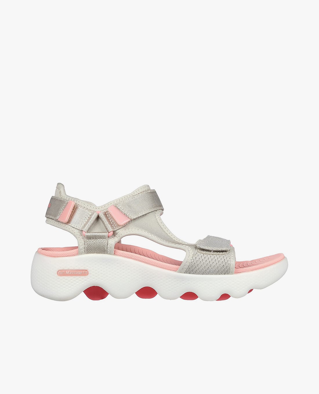 SKECHERS - Giày sandals nữ đế cao Massage Fit Expressive