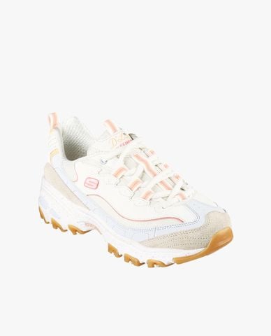  SKECHERS - Giày sneakers nữ cổ thấp Sport D Lites 