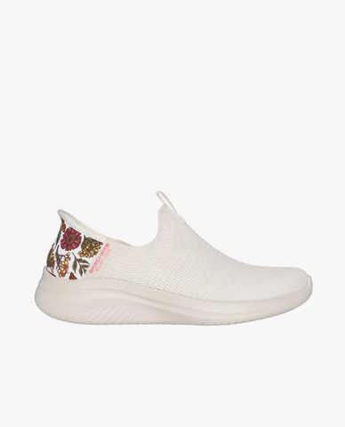  SKECHERS - Giày slip on nữ phối họa tiết New Wings 