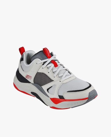  SKECHERS - Giày sneakers nam cổ thấp thắt dây Mira 