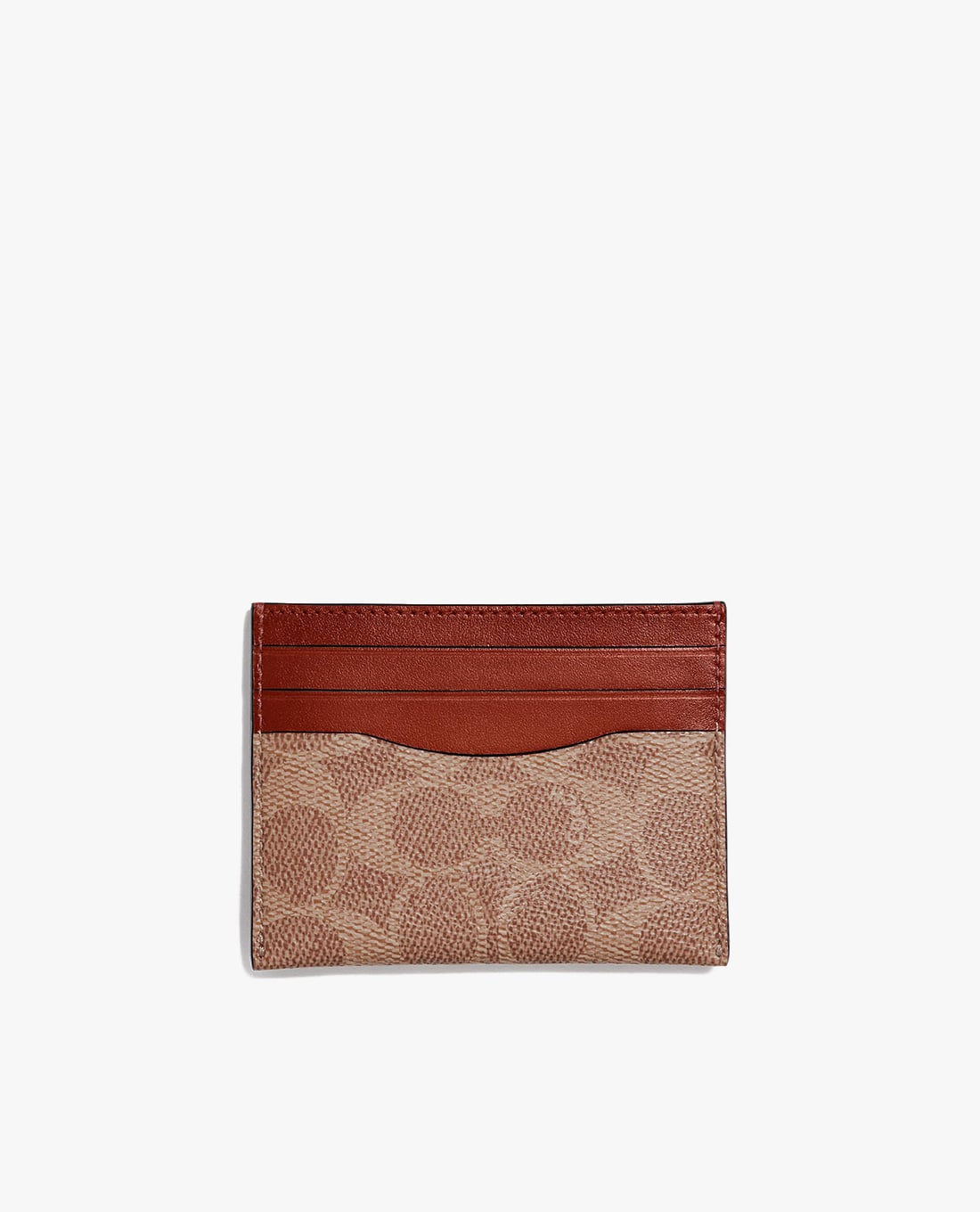 COACH - Ví đựng thẻ nam Signature Canvas