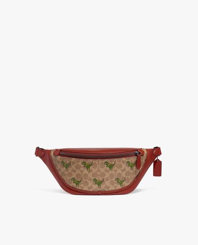  COACH - Túi bao tử nam hình khủng long trẻ trung 