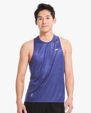  SKECHERS - Áo ba lỗ thể thao nam Performance Dynamic Walking 