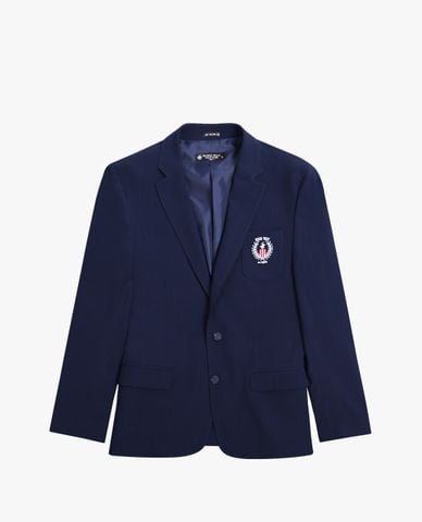  BEVERLY HILLS POLO CLUB - Áo khoác blazer nam cài nút thanh lịch 