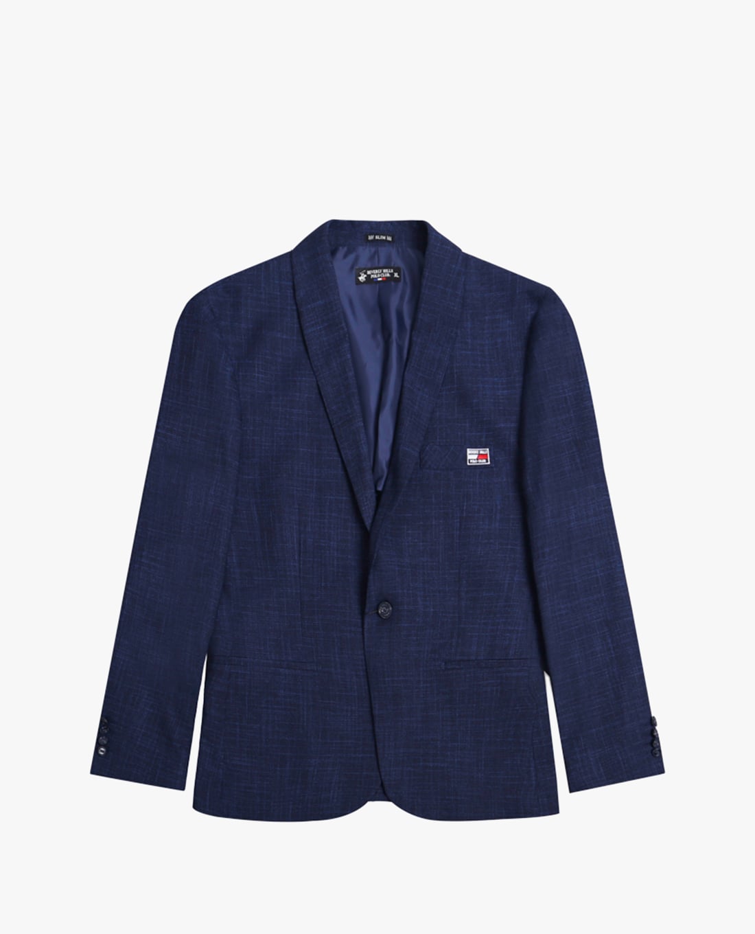 BEVERLY HILLS POLO CLUB - Áo khoác blazer nam tay dài cài nút thanh lịch