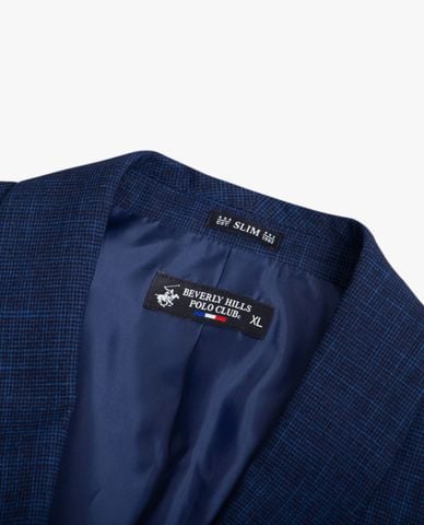  BEVERLY HILLS POLO CLUB - Áo khoác blazer nam tay dài cài nút thanh lịch 