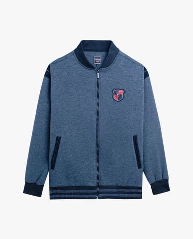  BEVERLY HILLS POLO CLUB - Áo khoác thể thao nam cổ trụ phối zip 