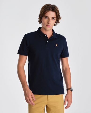  BEVERLY HILLS POLO CLUB - Áo polo nam cổ bẻ tay ngắn trẻ trung 