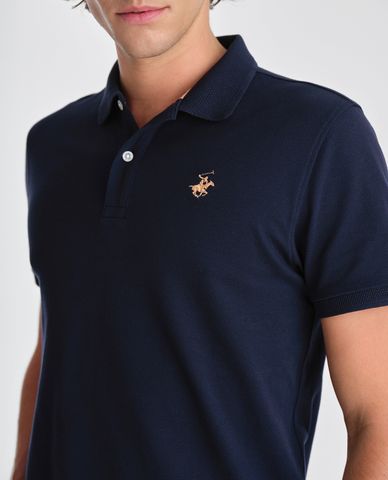  BEVERLY HILLS POLO CLUB - Áo polo nam cổ bẻ tay ngắn trẻ trung 