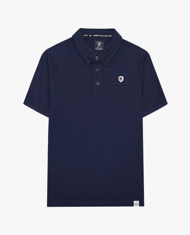  BEVERLY HILLS POLO CLUB - Áo polo nam cổ bẻ tay ngắn thời trang 