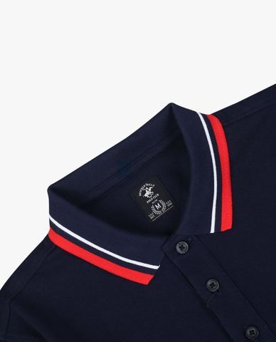  BEVERLY HILLS POLO CLUB - Áo polo nam cổ bẻ tay ngắn trẻ trung 