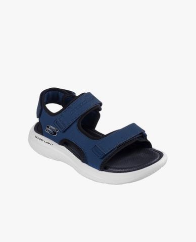  SKECHERS - Giày sandals nam mũi tròn Bounder 2.0 Thutton 