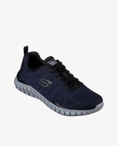  SKECHERS - Giày sneaker nam Overhaul Debbir 