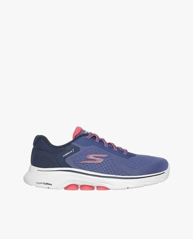  SKECHERS - Giày đi bộ nữ thắt dây Go Walk 7 