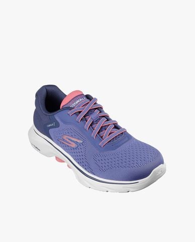  SKECHERS - Giày đi bộ nữ thắt dây Go Walk 7 