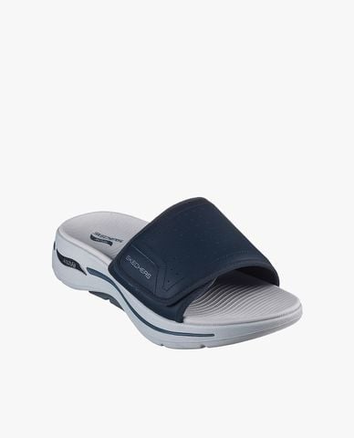  SKECHERS - Dép nam quai ngang Go Walk Arch Fit 