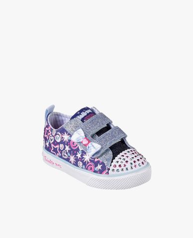  SKECHERS - Giày sneakers bé gái Twinkle Breeze 2.0 Razzle Up 
