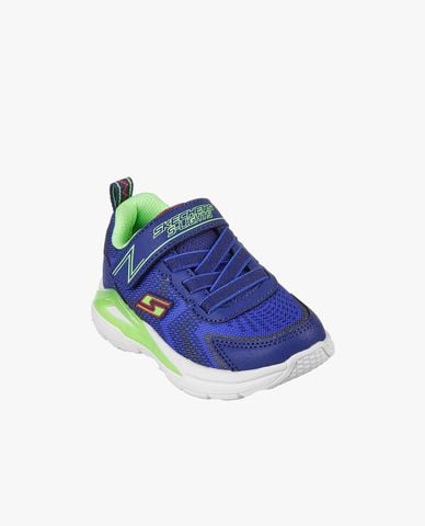  SKECHERS -  Giày sneakers bé trai cổ thấp trang trí đèn S Lights Tri Namics 