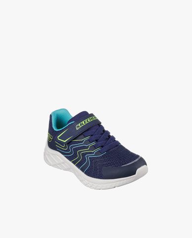  SKECHERS - Giày sneakers bé trai cổ thấp Microspec II 