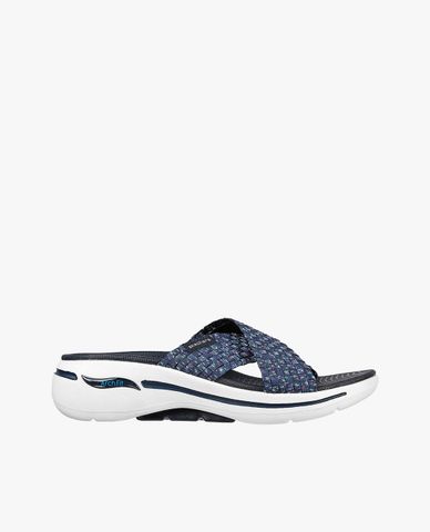  SKECHERS - Dép nữ quai chéo GO WALK Arch Fit 