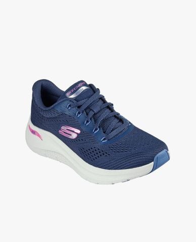  SKECHERS - Giày sneakers nữ cổ thấp Arch Fit 2.0 Big League 