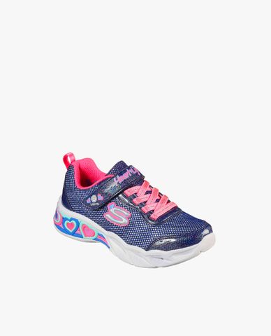  SKECHERS - Giày sneakers bé gái S Lights Sweetheart Lights Shimmer Spells 