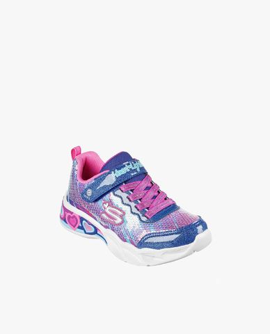  SKECHERS - Giày sneakers bé gái cổ thấp Sweetheart Lights 