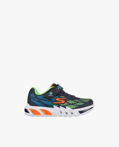  SKECHERS - Giày sneakers bé trai cổ thấp S Lights Flex Glow Elite 
