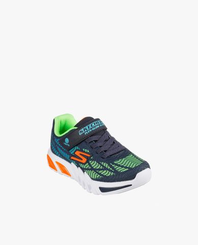  SKECHERS - Giày sneakers bé trai cổ thấp S Lights Flex Glow Elite 