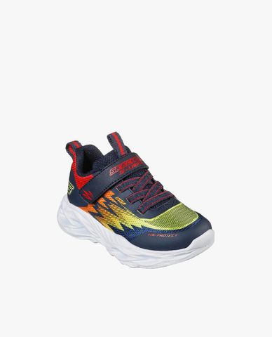  SKECHERS - Giày sneakers bé trai cổ thấp S Lights Vortex Flash 