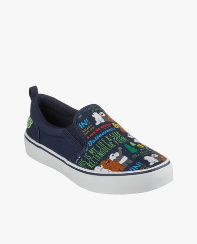  SKECHERS - Giày slip on nữ We Bare Bears Street V'Lites 