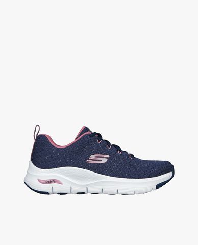  SKECHERS - Giày sneakers nữ cổ thấp Arch Fit Glee For All 