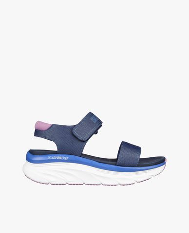  SKECHERS - Giày sandals nữ đế cao quai ngang D'Lux Walker 