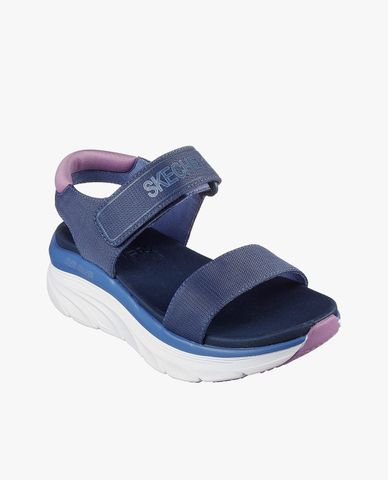  SKECHERS - Giày sandals nữ đế cao quai ngang D'Lux Walker 