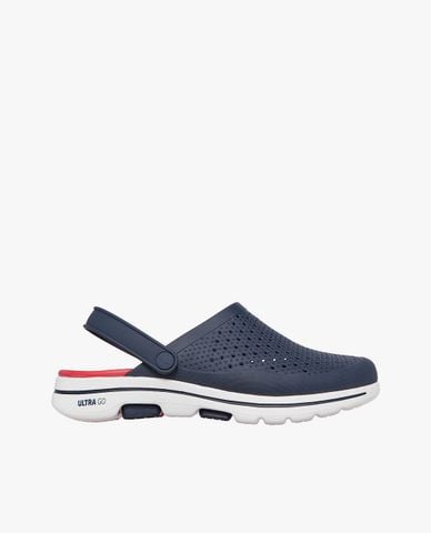  SKECHERS - Giày đế bệt nam mũi tròn phối quai Hillcrest 