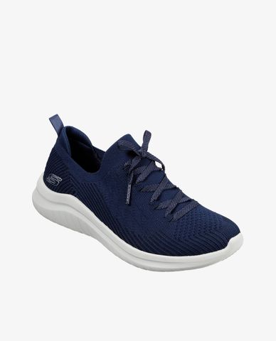  SKECHERS - Giày sneaker nữ phối dây Ultra Flex Flash Illusion 