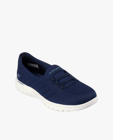  SKECHERS - Giày slip on nữ mũi tròn On The GO Flex 