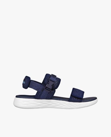  SKECHERS - Giày sandals nữ đế thấp quai ngang On The GO 600 