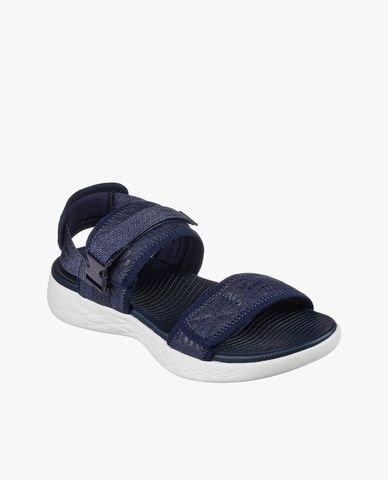  SKECHERS - Giày sandals nữ đế thấp quai ngang On The GO 600 