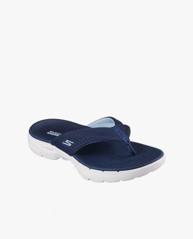  SKECHERS - Dép nữ quai kẹp mũi tròn Go Walk 