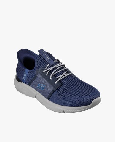  SKECHERS - Giày sneakers nam cổ thấp thắt dây Ingram 