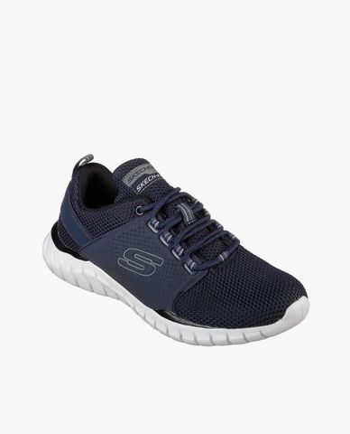  SKECHERS - Giày sneaker nam thắt dây Overhaul Primba 