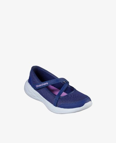  SKECHERS - Giày slip on bé gái GoRun 600 Jazzy Strides 