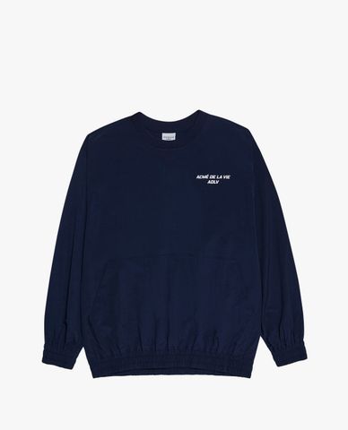  ADLV - Áo sweatshirt tay dài cổ tròn Sporty Logo Woven 