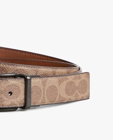  COACH - Thắt lưng nam bản vừa Reversible 