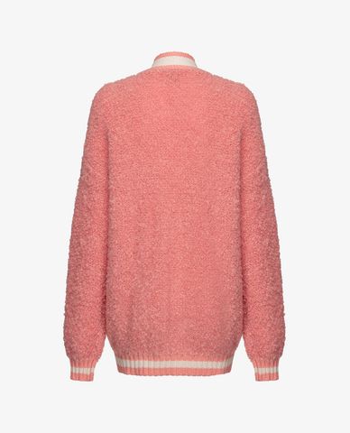  PINKO - Áo khoác cardigan nữ phom suông dài Cuban 